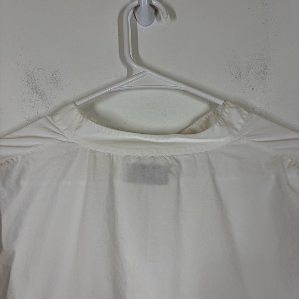 Laurence Bras White Blouse Size 0 - Picture 5 of 9